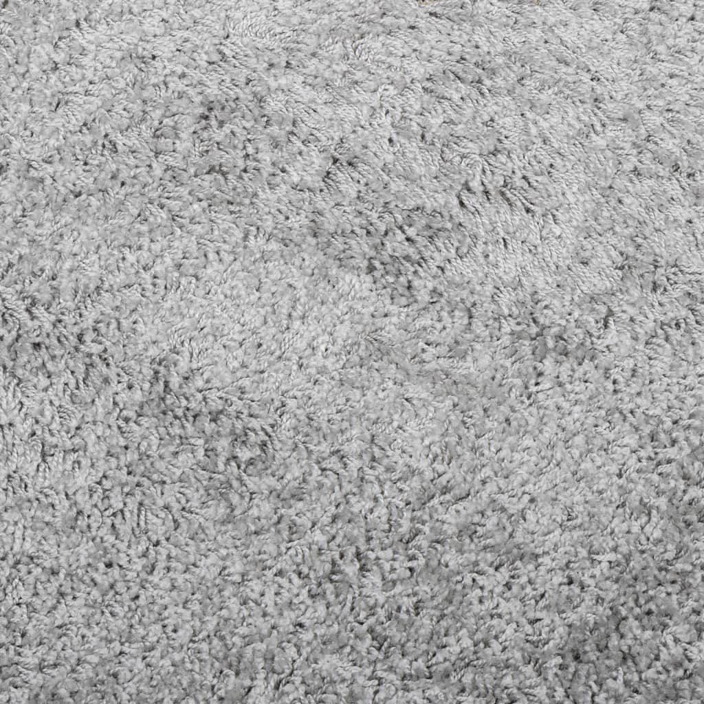Shaggy-Teppich PAMPLONA Hochflor Modern Grau 300x400 cm