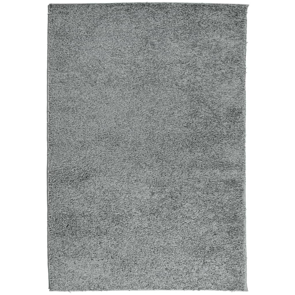 Teppich Shaggy Hochflor Modern Grün 160x230 cm