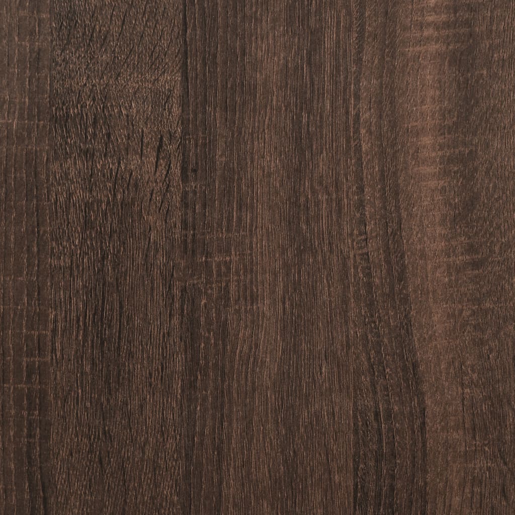 Konsolentisch Braun Eichen-Optik 100x30x75 cm Holzwerkstoff