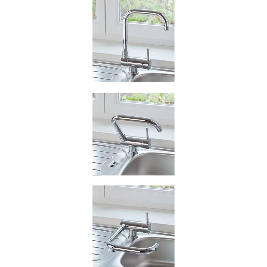 EISL kitchen tap with swiveling spout FLEXO chrome
