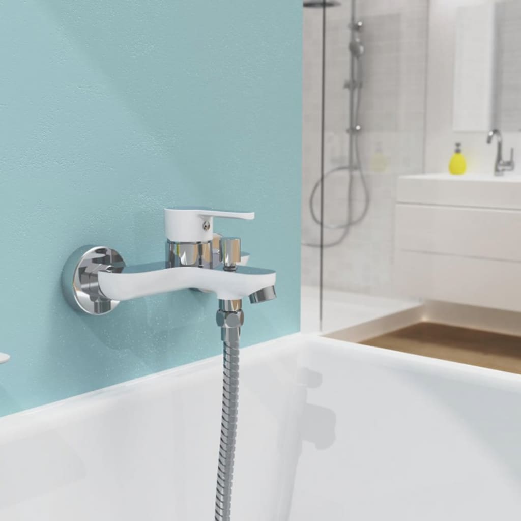 EISL bathtub fitting DIZIANI white chrome